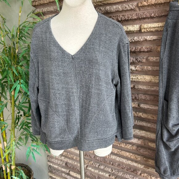 Intimately Free People Gray Joggers and Top Lounge Set Size XS - Picture 7 of 9